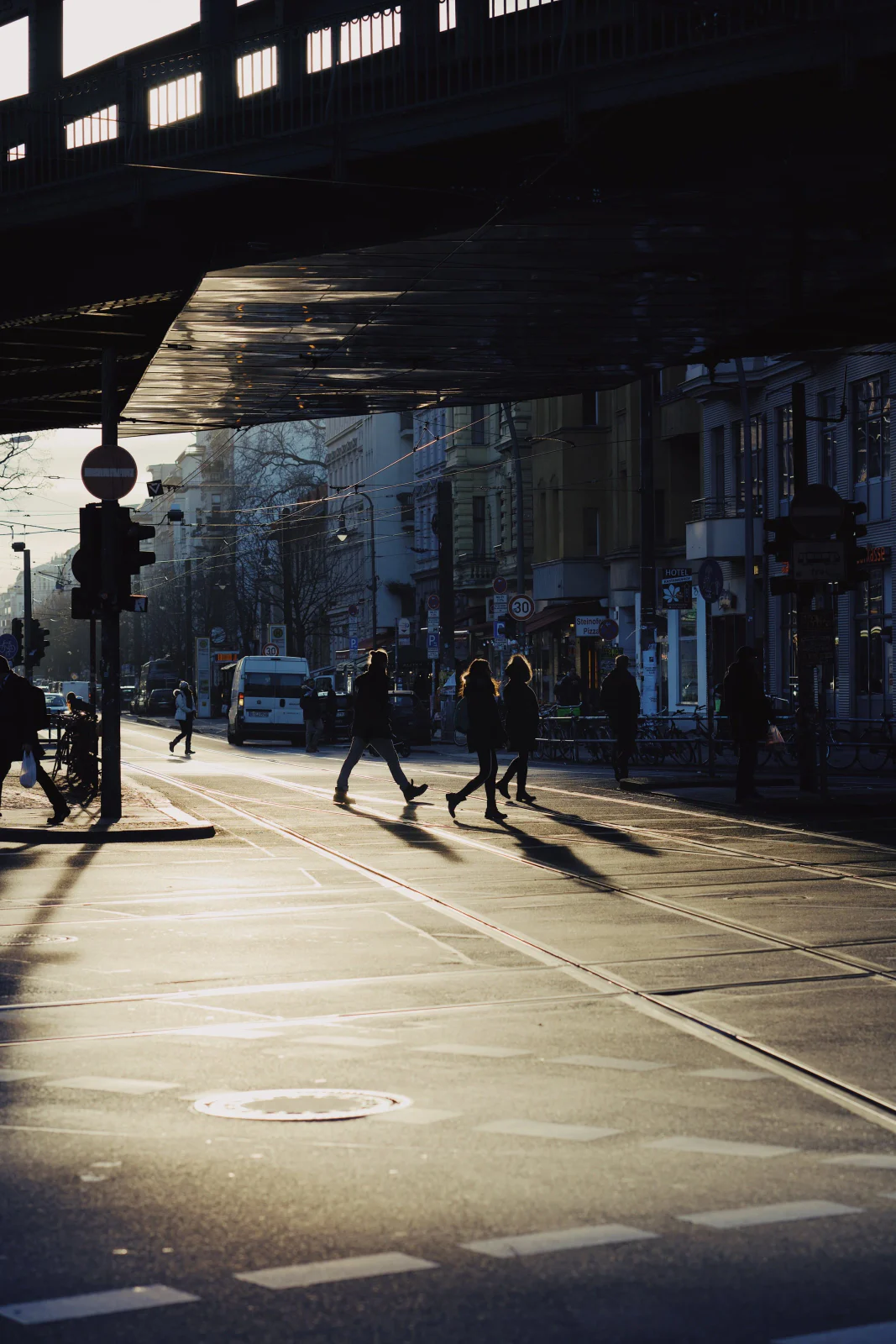 Winterliche Street Photography in Berlin – Aufnahme 007 von Sebastian Hallabrin