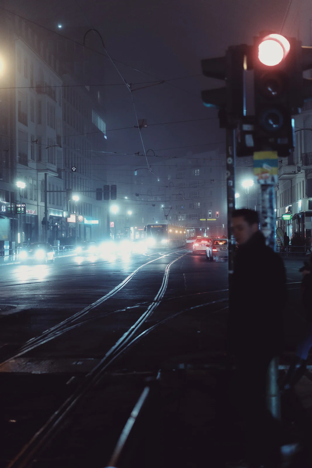 Winterliche Street Photography in Berlin – Aufnahme 023 von Sebastian Hallabrin