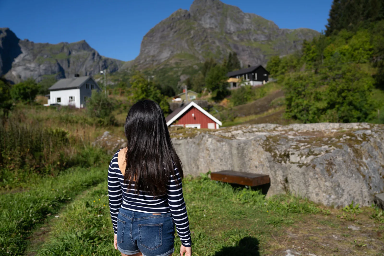 Landschafts- und Drohnenfotografie der Lofoten bei 68 Grad Nord – Aufnahme 027 von Sebastian Hallabrin