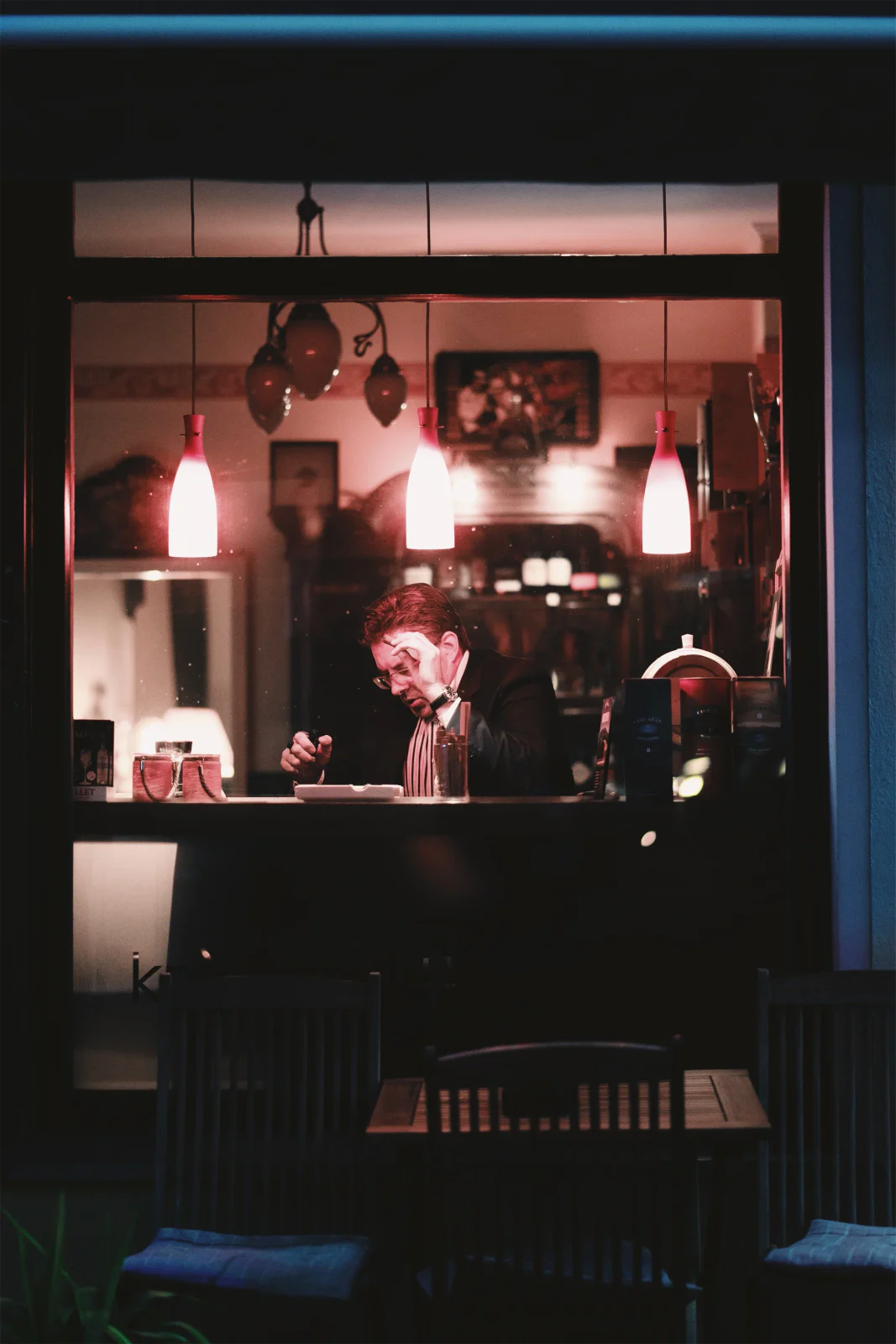 Portrait und Silhouette – Aufnahme 59 von Sebastian Hallabrin